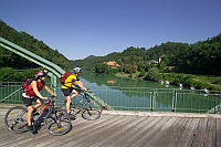 Radfahrer - Via Carinzia (Klopeiner See - Südkärnten) Radfahrer - Via Carinzia (Klopeiner See - Südkärnten)