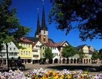 Marktplatz in Saalfeld Marktplatz in Saalfeld