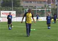 Jörg Dittwar in Aktion - Fußballschule des Profi Soccer Team