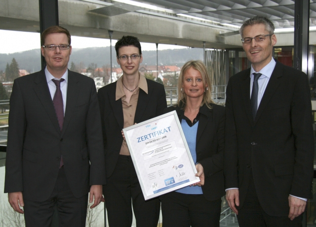 Die Schwenninger Krankenkasse ist die einzige Krankenkasse, die als Gesamtunternehmen vom TÜV Hessen