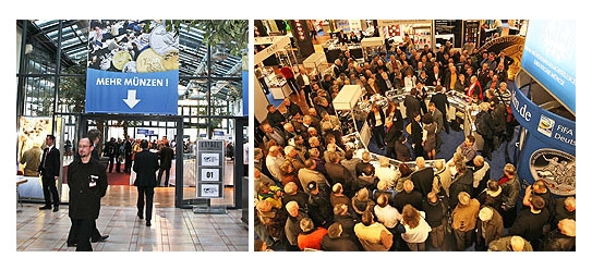 Die World Money Fair in Berlin wird vom 3. bis 5. Februar 2012 zum Mekka für Münzensammler