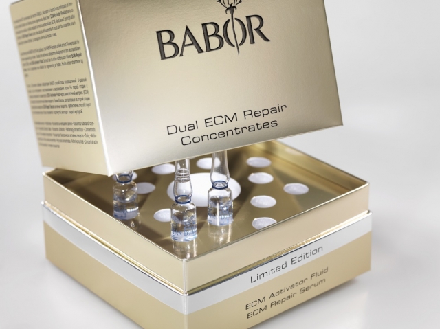 Eine edle?Schatulle der Schönheit? verleiht dem 55-jährigen Jubiläum von BABOR einen festlichen Auft Eine edle?Schatulle der Schönheit? verleiht dem 55-jährigen Jubiläum von BABOR einen festlichen Auft