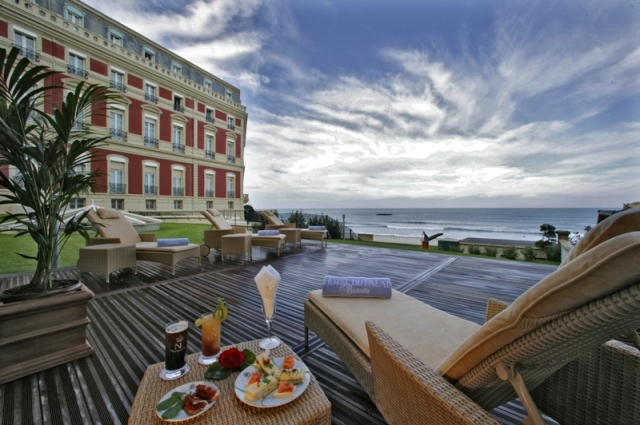 Zauberhafter Ort, luxuriöses Ambiente, wunderschöne Kulisse - das Hotel du Palais Biarritz