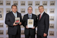 Wolfgang Clement übergibt Gütesiegel „Top Job” an IDL Wolfgang Clement übergibt Gütesiegel „Top Job” an IDL
