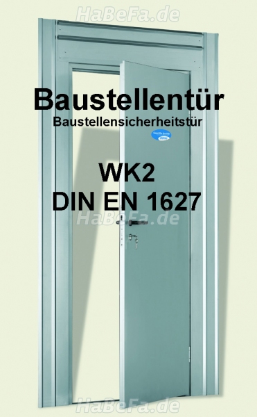 Baustellentür mit WK 2 Sicherheit Baustellentür mit WK 2 Sicherheit