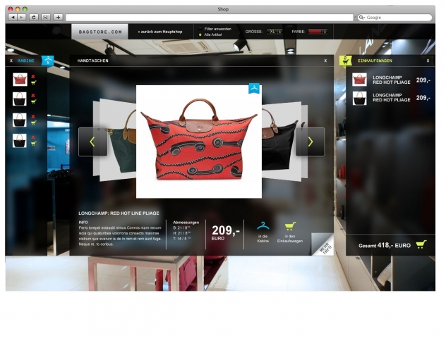 Macht den digitalen Einkauf zum Erlebnis: FemaleWeb mit CoverFlow Macht den digitalen Einkauf zum Erlebnis: FemaleWeb mit CoverFlow