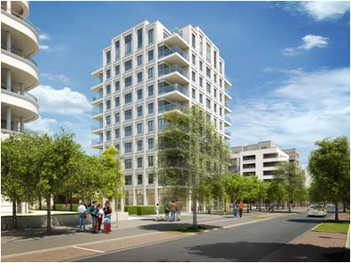 Baufeld 6 im Düsseldorfer Innenstadtquartier le flair Baufeld 6 im Düsseldorfer Innenstadtquartier le flair