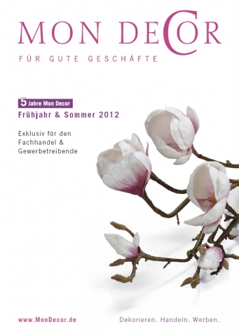 Mon Decor Frühjahr und Sommer Katalog 2012