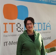 Brigitte Zypries - Mitglied des Deutschen Bundestages - Schirmherrin der IT&Media