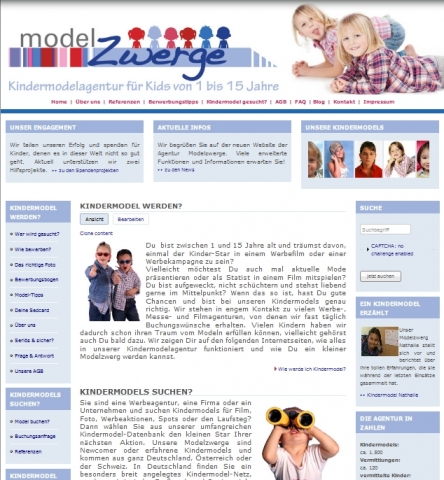 Frisches Aussehen und interaktive Angebote auf den neuen Modelzwerge-Seiten Frisches Aussehen und interaktive Angebote auf den neuen Modelzwerge-Seiten