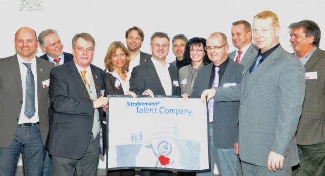 Eröffnung der jüngsten Strahlemann Talent-Company an der Martin-Buber-Schule im hessischen Heppenhei Eröffnung der jüngsten Strahlemann Talent-Company an der Martin-Buber-Schule im hessischen Heppenhei