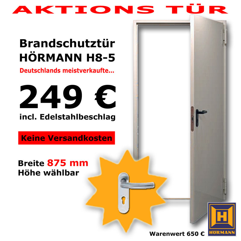 Hörmann Brandschutztür zum Aktionspreis Hörmann Brandschutztür zum Aktionspreis