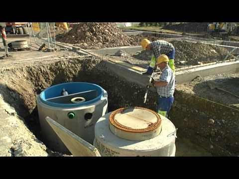 Die fugenlosen Stahlbetonbehälter von Mall erreichen die Baustelle werkseitig vorausgerüstet und wer Die fugenlosen Stahlbetonbehälter von Mall erreichen die Baustelle werkseitig vorausgerüstet und wer
