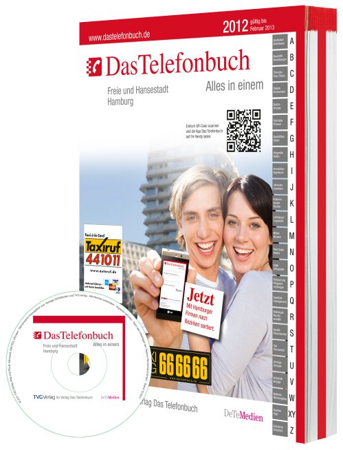 Das Telefonbuch für die Freie und Hansestadt Hamburg 2012 ist da Das Telefonbuch für die Freie und Hansestadt Hamburg 2012 ist da
