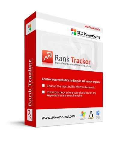 Rank Tracker aus der SEO PowerSuite von Link-Assistant.Com
