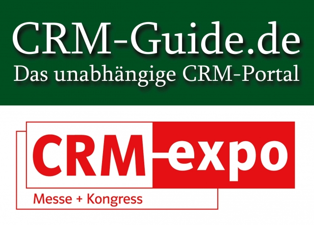 Logo vom Portal CRM-Guide.de und der Fachmesse CRM-expo. Logo vom Portal CRM-Guide.de und der Fachmesse CRM-expo.