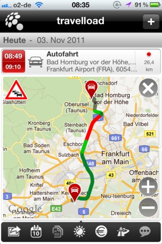Screenshot travelload 2.0 Screenshot travelload 2.0