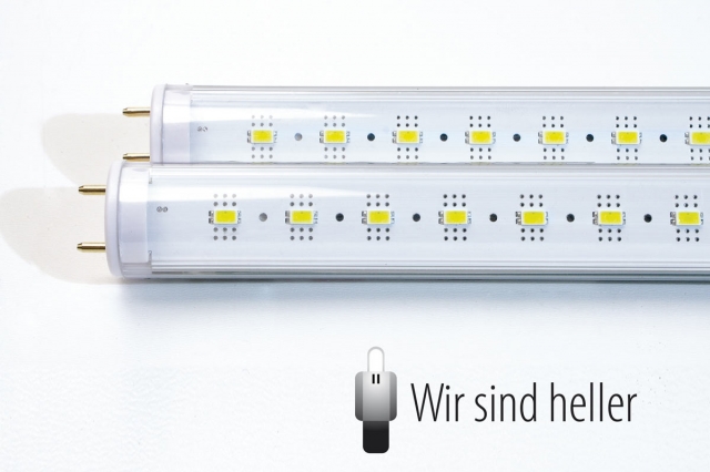 Professionelle, VDE geprüfte LED Röhren von Wir sind heller Professionelle, VDE geprüfte LED Röhren von Wir sind heller