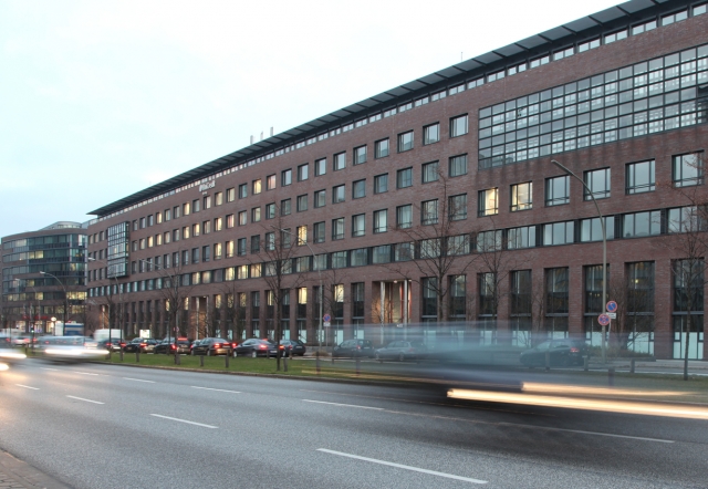 Die Hamburger Adresse von WOLFF&MÜLLER: Heidenkampsweg 77 im Stadtteil Hammerbrook.