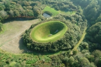 Land-Art auf der Hotelanlage