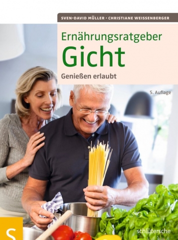 Der Ernährungsratgeber Gicht von Sven-David Müller erscheint in der 5. Auflage Der Ernährungsratgeber Gicht von Sven-David Müller erscheint in der 5. Auflage