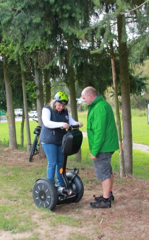 Einführung in die Segway-Fahrtechnik Einführung in die Segway-Fahrtechnik
