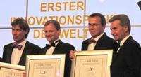 V.l.n.r.: Dr. Busch (PERSONALGLOBAL), Dr. Kernbaum, Herr Noell und Günther Oettinger (EU Kommissar) V.l.n.r.: Dr. Busch (PERSONALGLOBAL), Dr. Kernbaum, Herr Noell und Günther Oettinger (EU Kommissar)