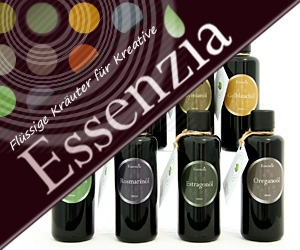 EssenziaÖle in hochwertiger Violettglasflasche EssenziaÖle in hochwertiger Violettglasflasche