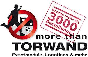 Rekordbestellung: 3000 Mal more than Torwand. Bestellen auch Sie für Ihren Fußball-Event zur EURO 20