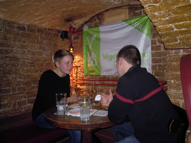 Riesen Erfolg: Veggie-Speed-Dating in Berlin Riesen Erfolg: Veggie-Speed-Dating in Berlin