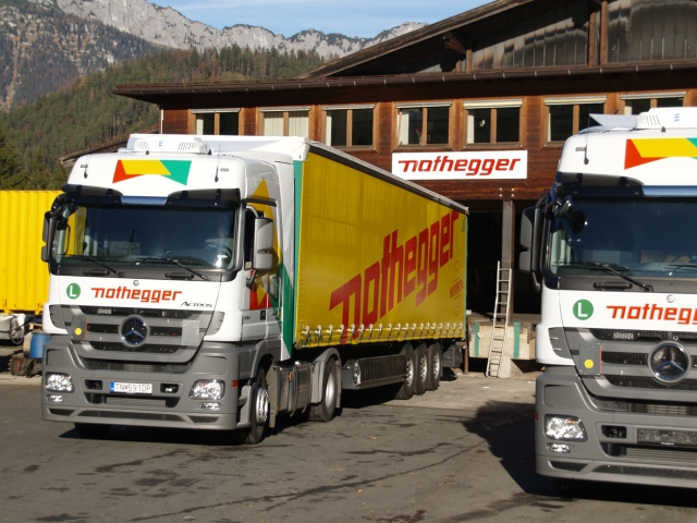 Die Nothegger Transport Logistik GmbH hat seit 1992 mit Hilfe der Frachtenbörse Telerouteüber 200 Ne Die Nothegger Transport Logistik GmbH hat seit 1992 mit Hilfe der Frachtenbörse Telerouteüber 200 Ne
