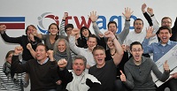 twago Team bejubelt Auszeichnung twago Team bejubelt Auszeichnung