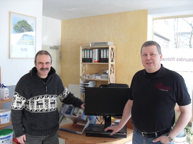 Dirk Herberg und Leo Brzovskis Dirk Herberg und Leo Brzovskis