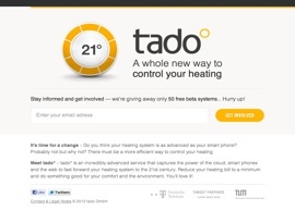 tado°, die neue Möglichkeit, das Klima zu steuern. tado°, die neue Möglichkeit, das Klima zu steuern.