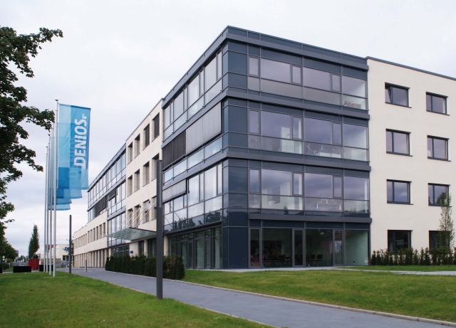 Das Verwaltungsgebäude der DENIOS AG in Bad Oeynhausen Das Verwaltungsgebäude der DENIOS AG in Bad Oeynhausen
