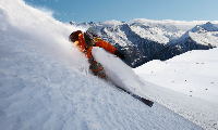 Skifahren im März Skifahren im März