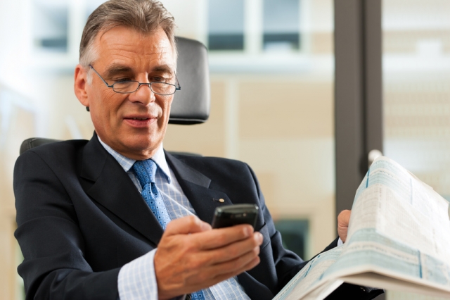 Der Blackberry als Businesshandy ist noch in den Köpfen drin. Doch mit der Umstellung auf iPhones od Der Blackberry als Businesshandy ist noch in den Köpfen drin. Doch mit der Umstellung auf iPhones od