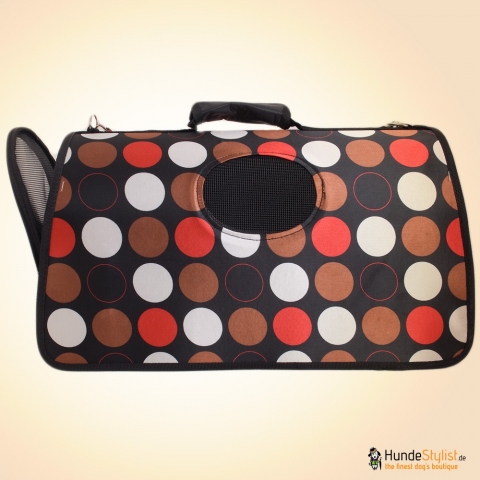 Hundetragetasche Retro-Chic von Hunde-Stylist