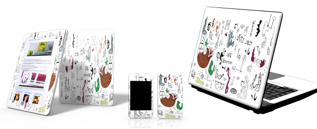 Pop-Art-Skins für Notebook, PC, Handy, Organizer, Digitaldruckfolien Pop-Art-Skins für Notebook, PC, Handy, Organizer, Digitaldruckfolien