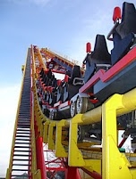 Laufräder von Achterbahnen sind hohen Belastungen ausgesetzt
