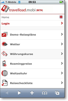 mobile Reisepläne auf travelload.mobi mobile Reisepläne auf travelload.mobi