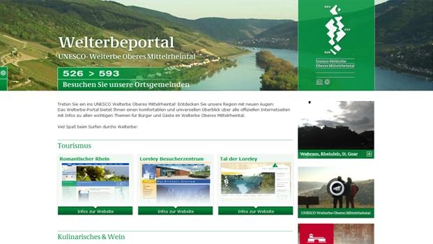 Das ganze Welterbe auf einen Klick! www.welterbe-mittelrhein.de Das ganze Welterbe auf einen Klick! www.welterbe-mittelrhein.de