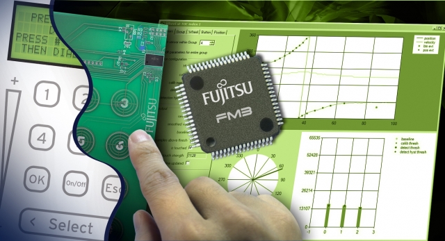 Mit FM3touch von Fujitsu werden modernste Mensch-Maschine-Schnittstellen mit kapazitiver Touch Funkt Mit FM3touch von Fujitsu werden modernste Mensch-Maschine-Schnittstellen mit kapazitiver Touch Funkt