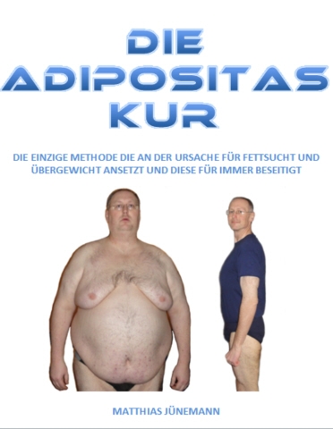 Die Adipositas Kur - Buchcover Die Adipositas Kur - Buchcover