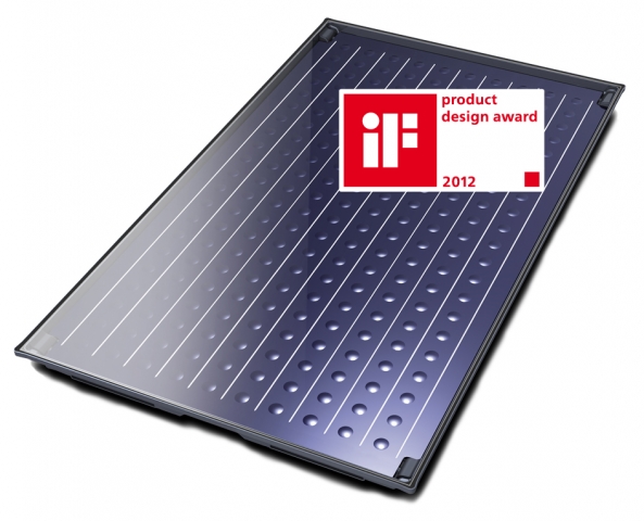 Der neue Buderus Solarkollektor Logasol SKN 4.0 wurde vom Industrie Forum Design e.V. mit dem Der neue Buderus Solarkollektor Logasol SKN 4.0 wurde vom Industrie Forum Design e.V. mit dem