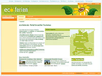 Portal für sanften Tourismus - www.eco-ferien.de