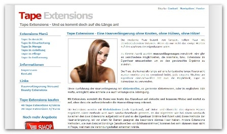 Tape In Extensions