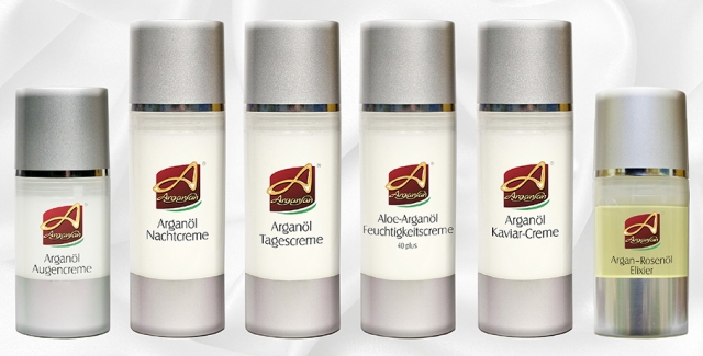Arganöl Kosmetik im Airless Dispenser Arganöl Kosmetik im Airless Dispenser