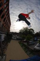Parcouring Athlet