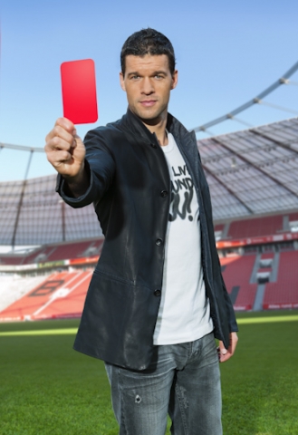 Michael Ballack - Schirmherr der Kampagne